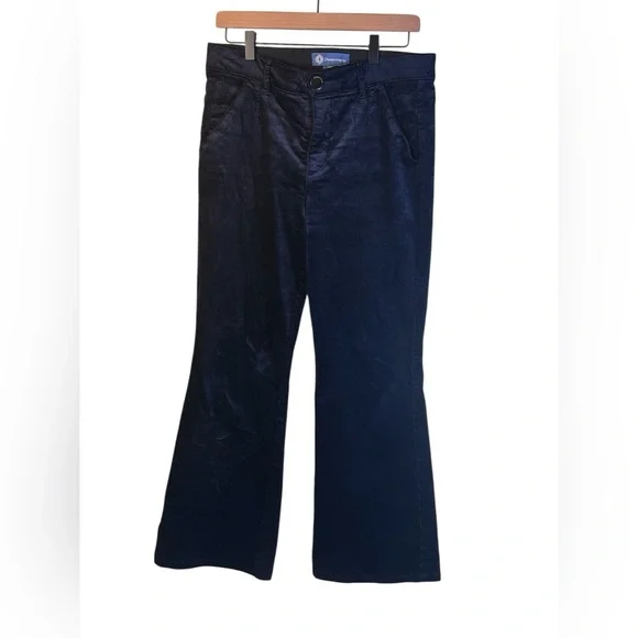 Democracy “Ab”Solution Dark Blue Corduroy Pants Size 10P - Picture 1 of 4